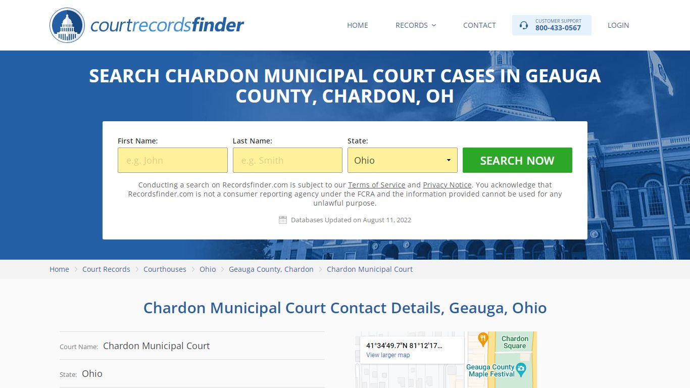Chardon Municipal Court Case Search - Geauga County, OH ...